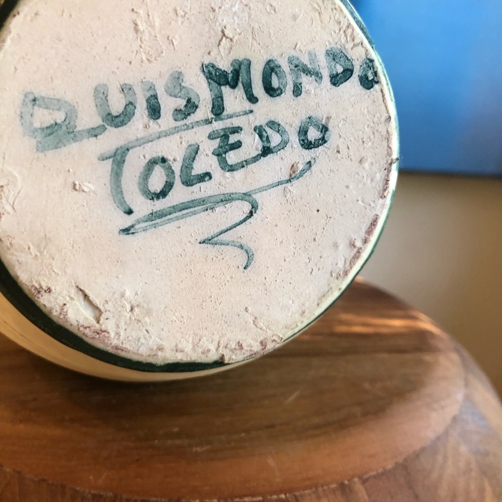 Quismondo Toledo vintage pottery vase - Picture 6 of 6